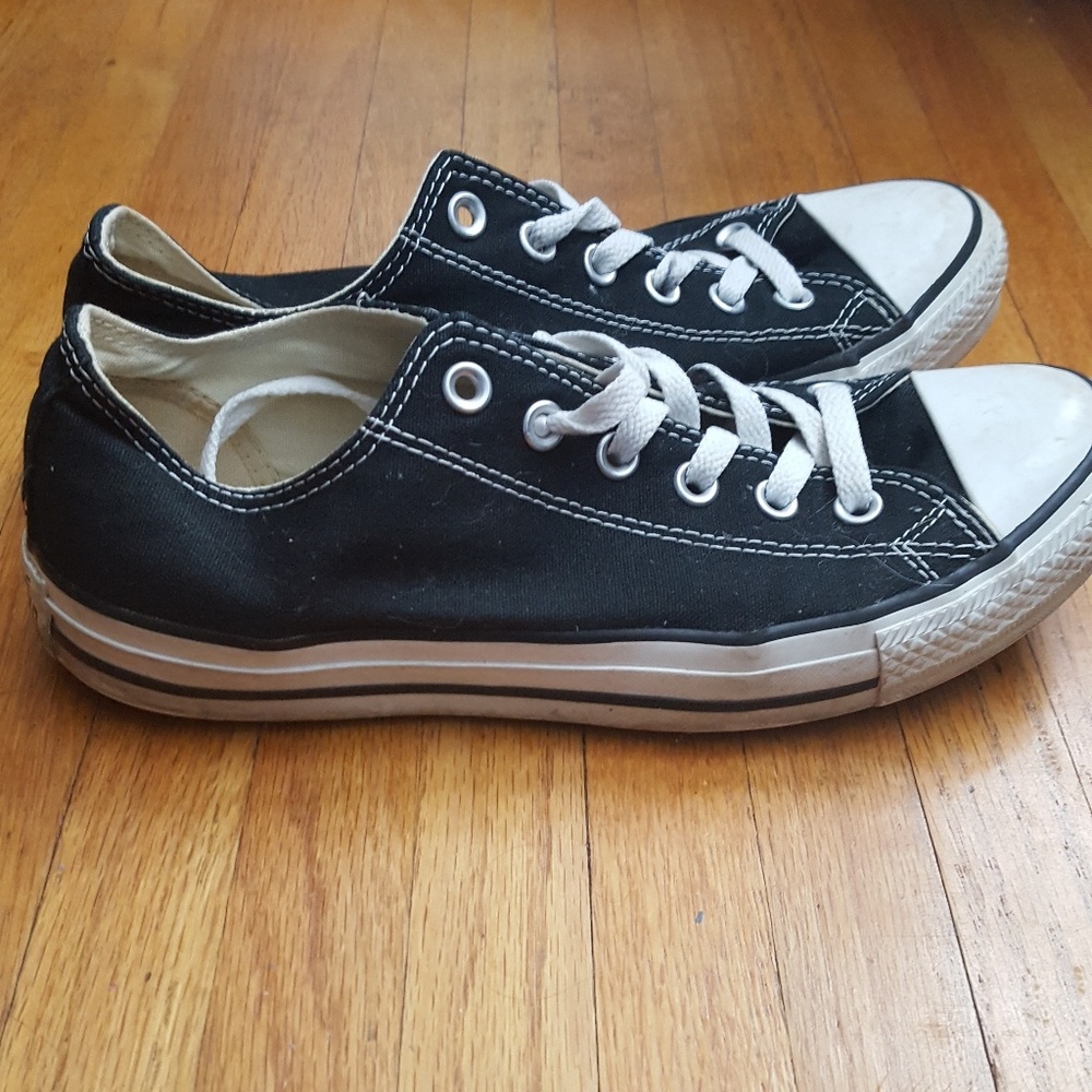 Black & White Converse All Stars
